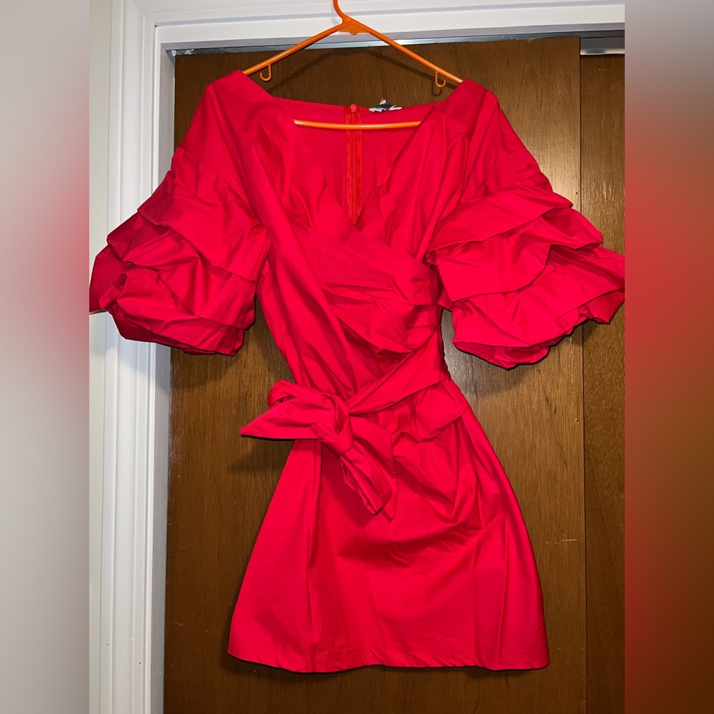 Red dress